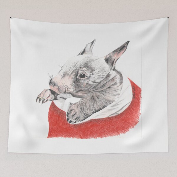 Item preview, Aussie Christmas Wombat designed and sold by cardsbymel.