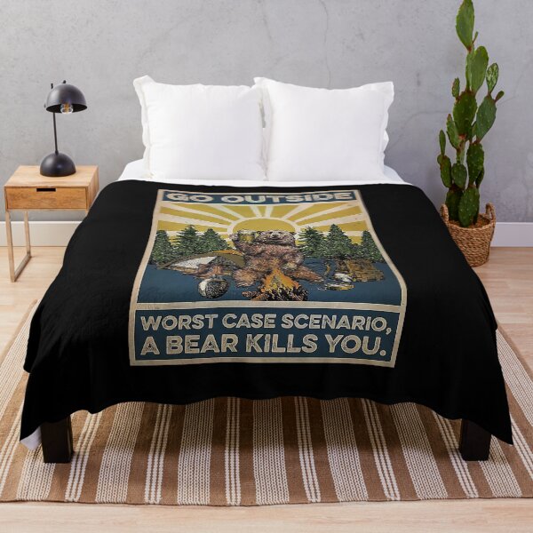 Item preview, Go Outside Worst Case Scenario A Bear Kills You designed and sold by SeanRichar.