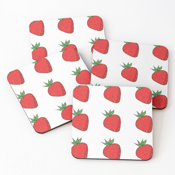 Item preview, Cute Cartoon Strawberry designed and sold by CatharticTick.