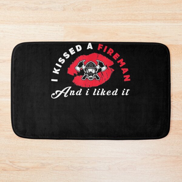 Item preview, I Kissed Fireman And I Liked It Wife Girlfriend Firefighting designed and sold by TheBloom98.