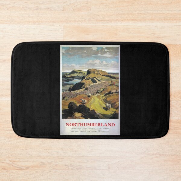 Item preview, viejo classic Northumberland poster designed and sold by CorasPosters.
