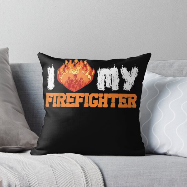 Item preview, I Love My Firefighter Helmet Fireman Fire Hydrant Firemen designed and sold by TheBloom98.