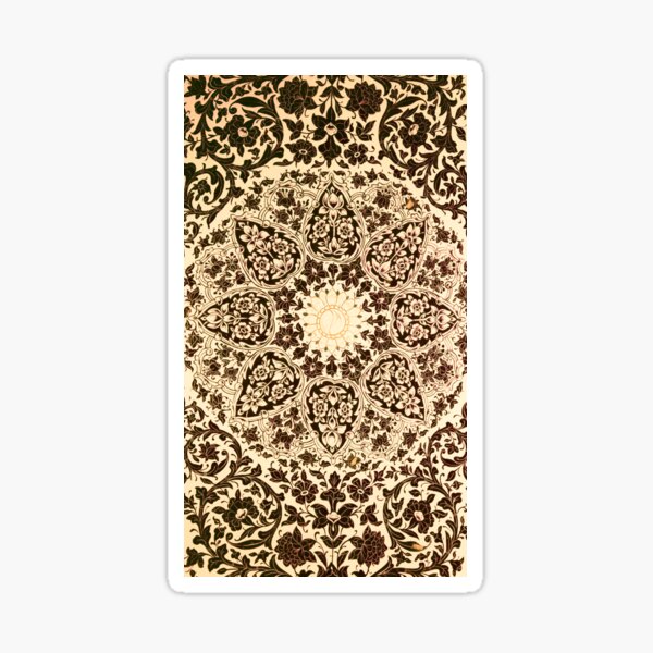Ornaments of Islamic Arts Sticker