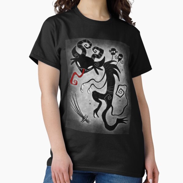 Item preview, "Krampus is Calling" Germanic Folklore Monster designed and sold by meljenart.