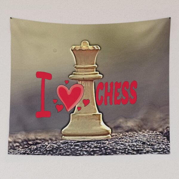 Item preview, I LOVE CHESS designed and sold by REALDesign-Shop.