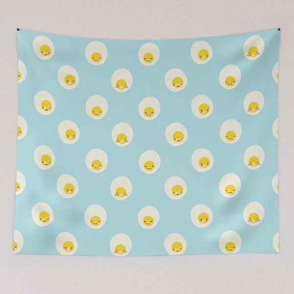 Item preview, Fried Eggs With Cute Faces (Pattern) designed and sold by vpessagno.