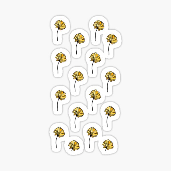 Item preview, Many Sunny Yellow Flowers Pattern  designed and sold by Soul-on-groove.