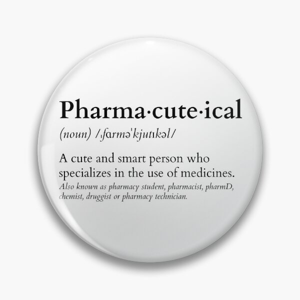 Item preview, Pharma-cute-ical definition, dictionary style designed and sold by Eenig.