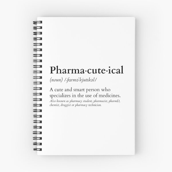 Item preview, Pharma-cute-ical definition, dictionary style designed and sold by Eenig.