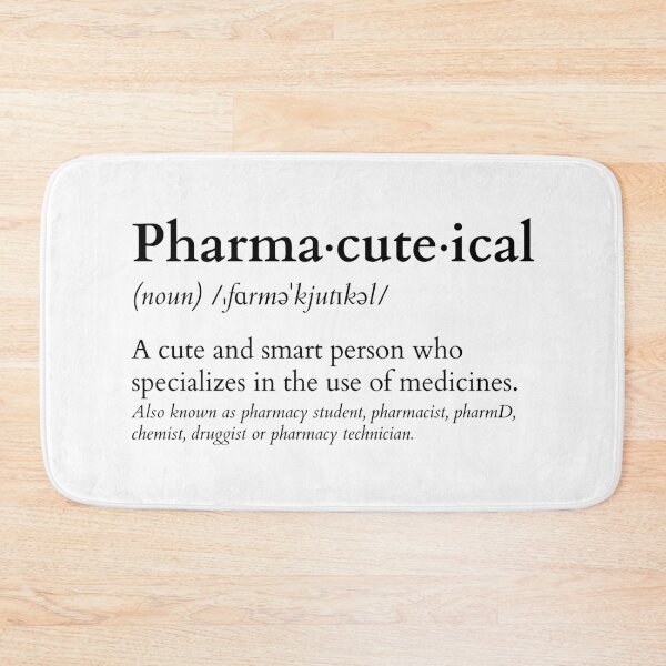 Item preview, Pharma-cute-ical definition, dictionary style designed and sold by Eenig.
