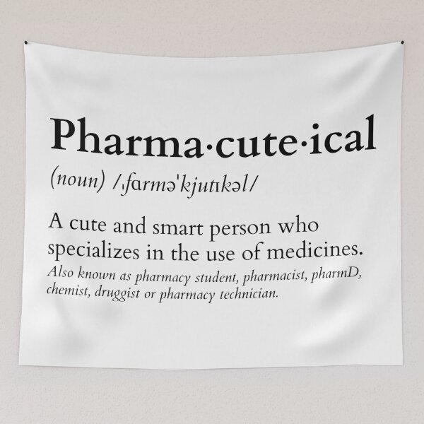 Item preview, Pharma-cute-ical definition, dictionary style designed and sold by Eenig.