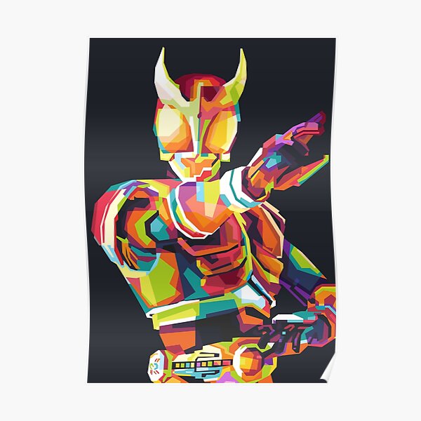 "Kamen Rider Kuuga" Poster by desilutfiaa | Redbubble