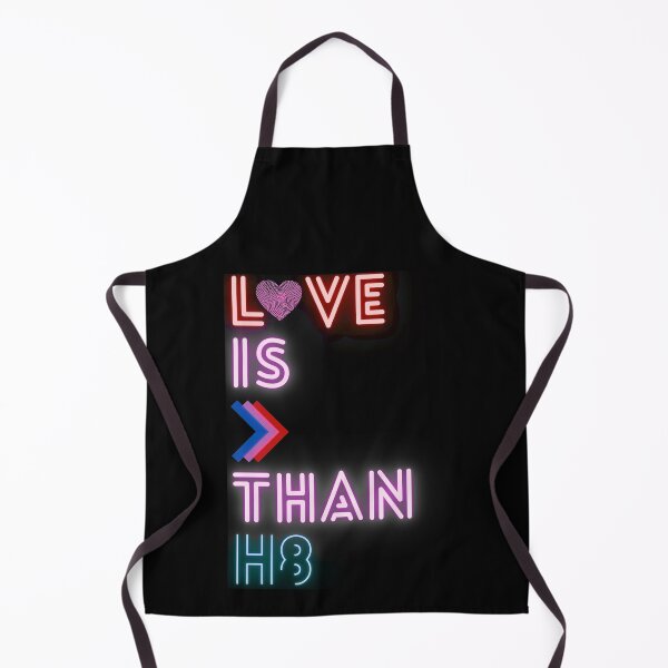 Item preview, LOVE IS GREATER THAN HATE (H8) Design designed and sold by LevelUpMerch.