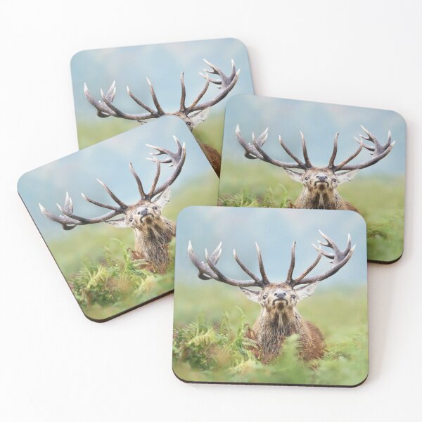 Item preview, Portrait of a Red Deer Stag  designed and sold by dgwildlife.