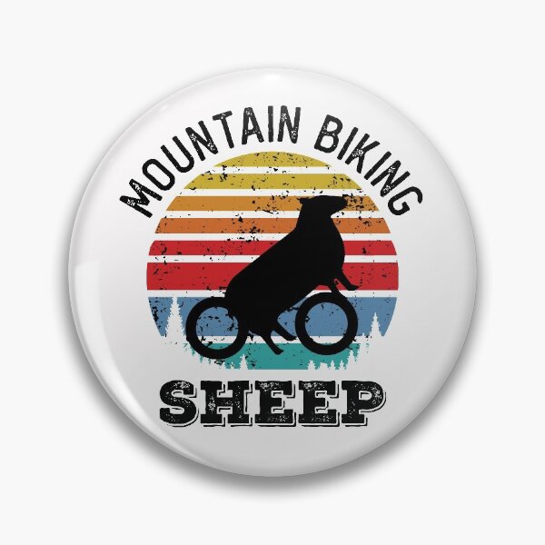 Item preview, Mountain Biking Sheep designed and sold by Bella's Merch.