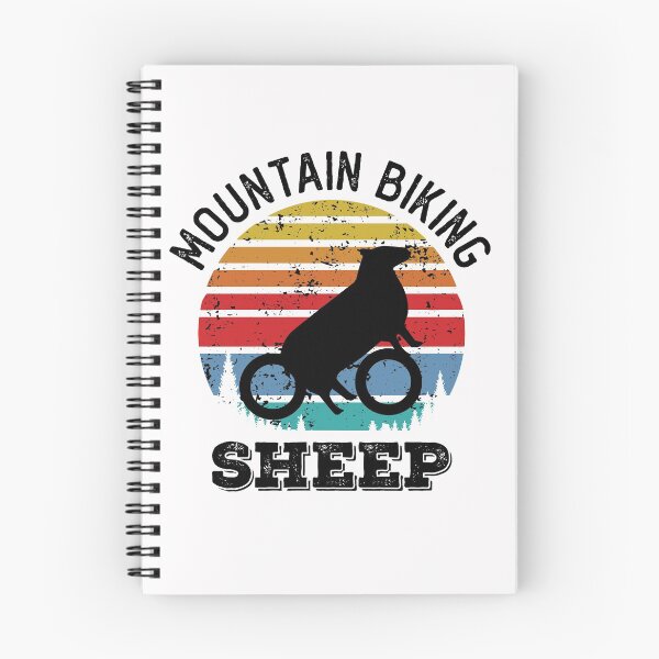 Item preview, Mountain Biking Sheep designed and sold by Bella's Merch.