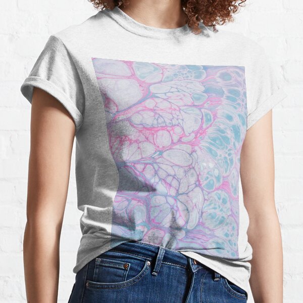 Pink and purple watercolor Classic T-Shirt