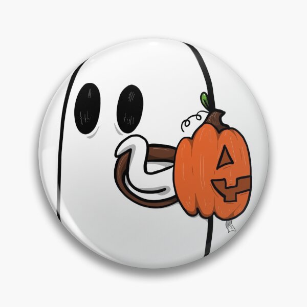 Item preview, Boo Ghost with pumpkin backpack designed and sold by Nlbartistry02.