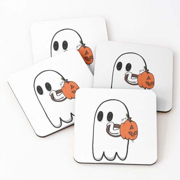Item preview, Boo Ghost with pumpkin backpack designed and sold by Nlbartistry02.