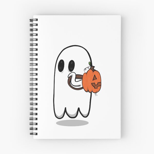 Item preview, Boo Ghost with pumpkin backpack designed and sold by Nlbartistry02.
