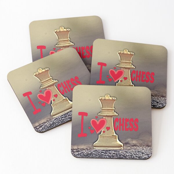 Item preview, I LOVE CHESS designed and sold by REALDesign-Shop.