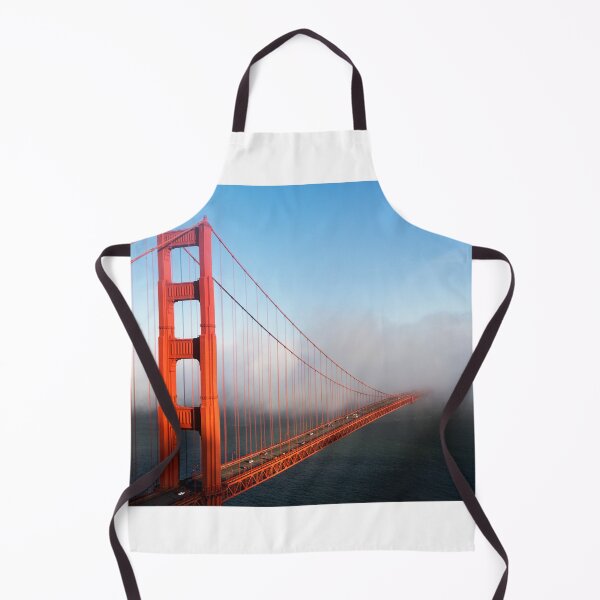 Item preview, Fog across the Golden Gate Bridge California designed and sold by Happiness Creators.