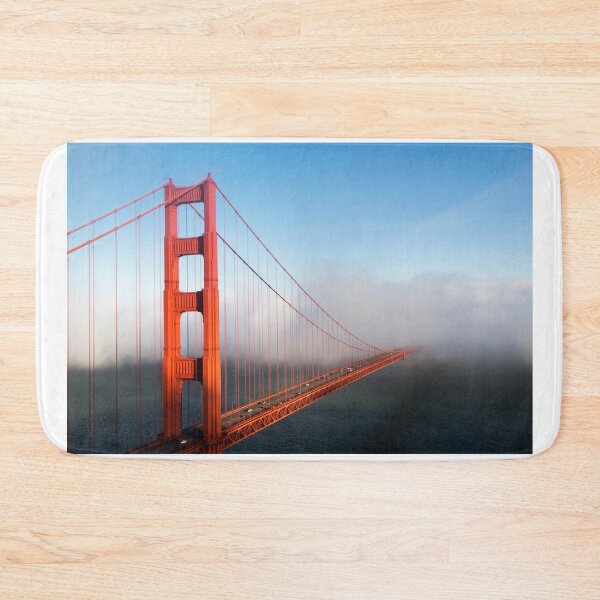 Item preview, Fog across the Golden Gate Bridge California designed and sold by Happiness Creators.