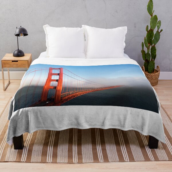 Item preview, Fog across the Golden Gate Bridge California designed and sold by Happiness Creators.