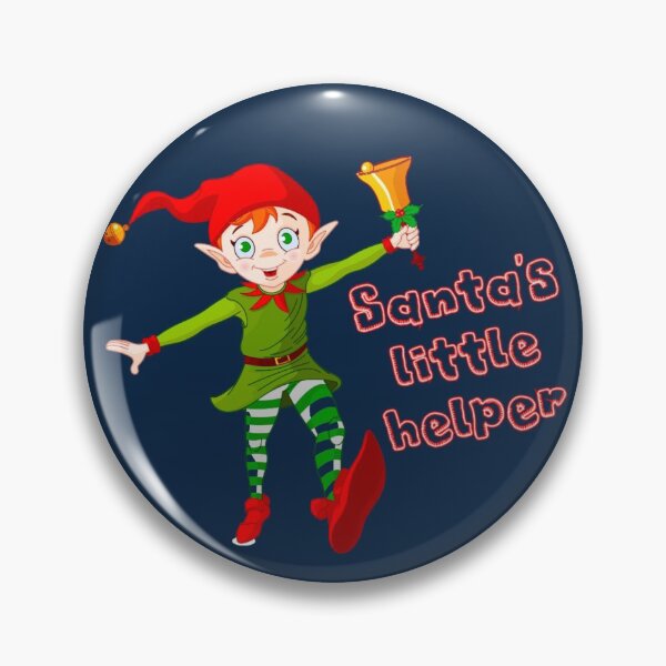 Item preview, Santa's little helper (cute christmas elf) designed and sold by Nesro34.