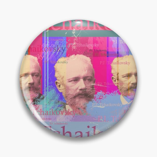 Item preview, Pyotr Ilyich Tchaikovsky portrait, Russian composer designed and sold by Mauswohn.