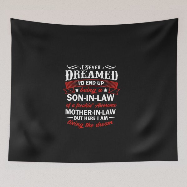 Item preview, Mens-Funny-Son-In-Law-Of-A-Freaking-Awesome-Mother-In-Law-Long-Sleeve designed and sold by lseq936.
