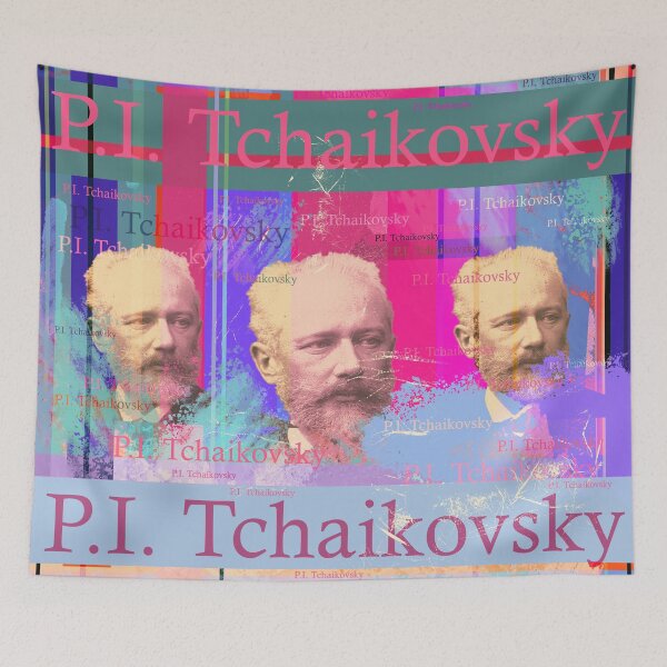 Item preview, Pyotr Ilyich Tchaikovsky portrait, Russian composer designed and sold by Mauswohn.