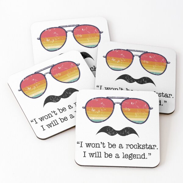 Item preview, I Won't Be A RockStar I Will Be A Legend Freedie designed and sold by AdamsShop.