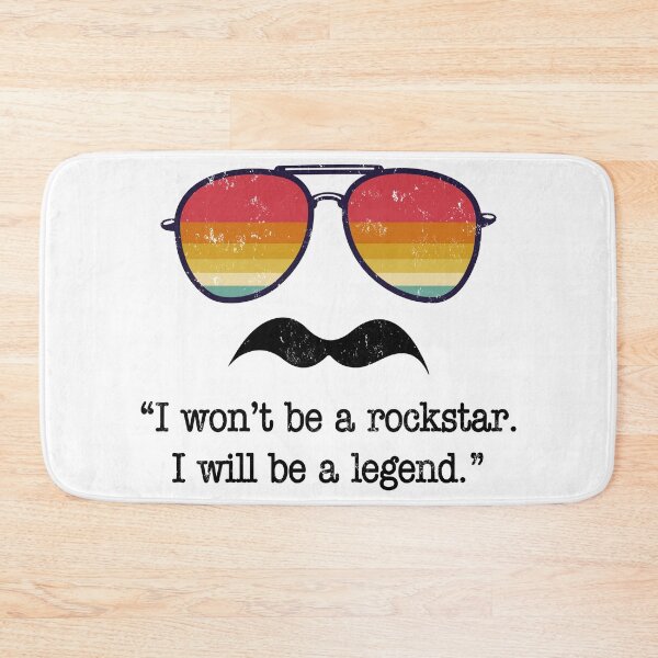 Item preview, I Won't Be A RockStar I Will Be A Legend Freedie designed and sold by AdamsShop.
