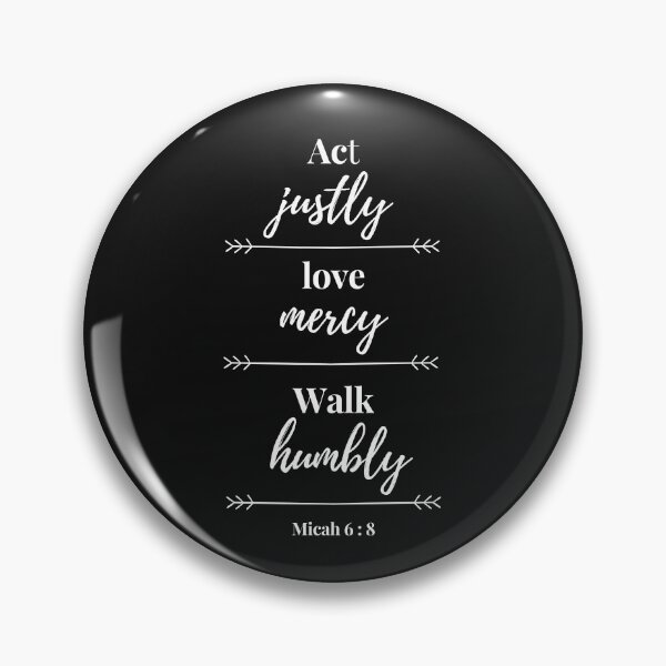 Item preview, Act Justly Love Mercy Walk Humbly designed and sold by PuttiDesignShop.
