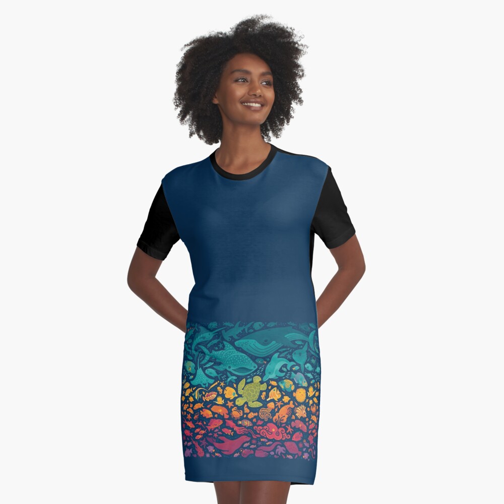Item preview, Graphic T-Shirt Dress designed and sold by Waynem79.