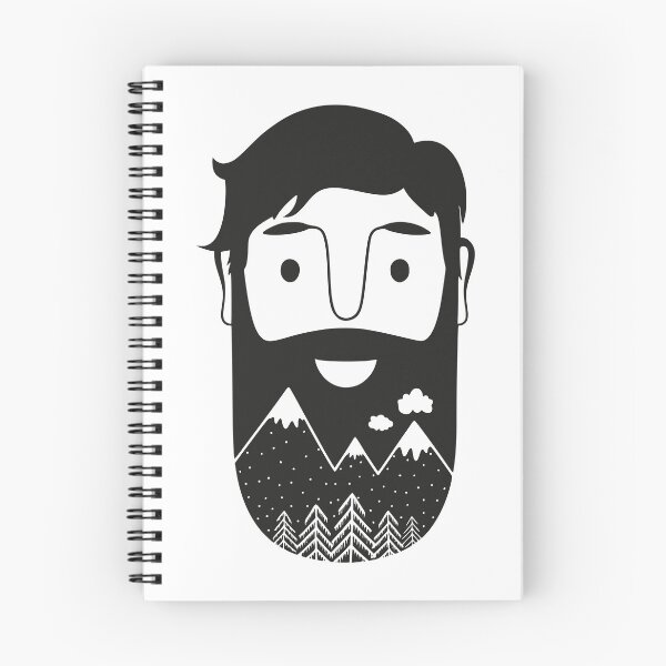 Item preview, Beard With Nature Landscape designed and sold by asmmdesign.