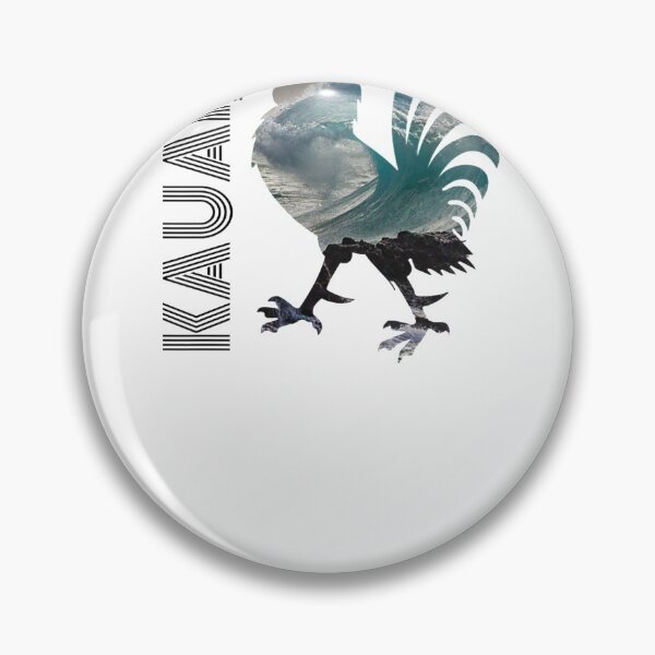 Item preview, Kauai-Chicken-Rooster-Hawaii-Surf-Wave-Design-Premium designed and sold by lseq936.