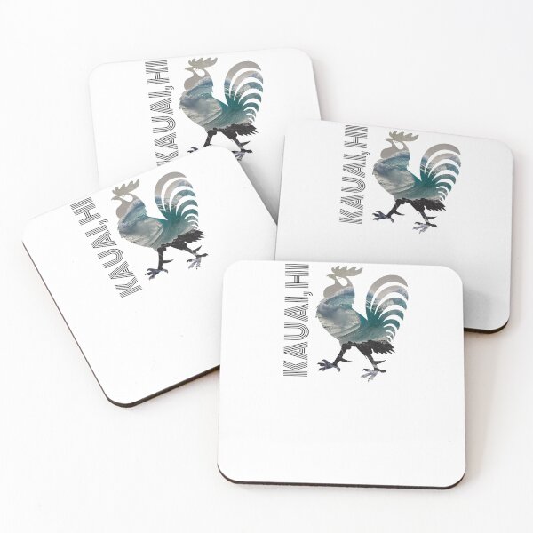 Item preview, Kauai-Chicken-Rooster-Hawaii-Surf-Wave-Design-Premium designed and sold by lseq936.
