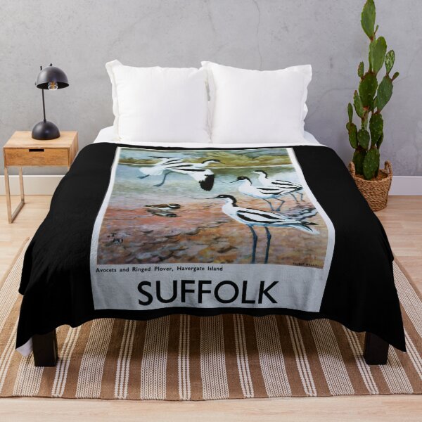 Item preview, retro classic Suffolk poster designed and sold by CorasPosters.