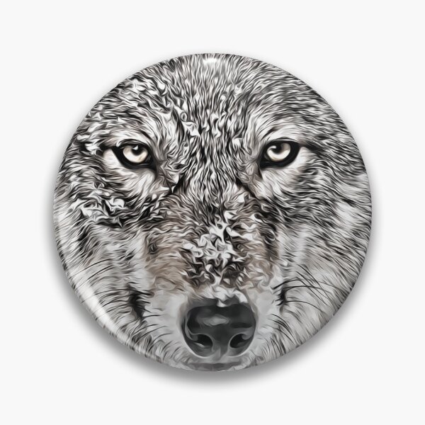 Item preview, prairie wolf brush wolf lupine designed and sold by mikoala50.
