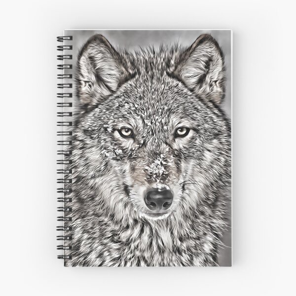 Item preview, prairie wolf brush wolf lupine designed and sold by mikoala50.