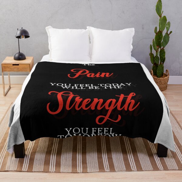 Item preview, The Pain You Feel Quote Art Design Inspirational designed and sold by vividpixelusa.