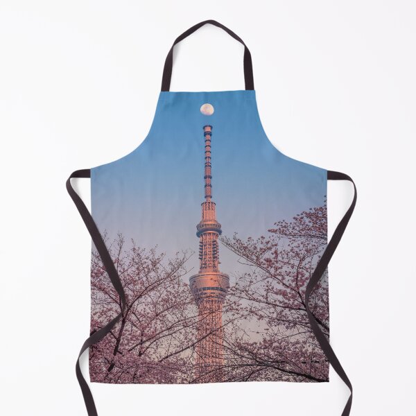 Item preview, Balance - Tokyo Skytree with the Moon - Spring in Asakusa designed and sold by Jordan McChesney.