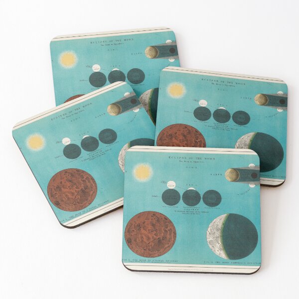 Item preview, The Moon - Stages of an Eclipse designed and sold by SFTStudio.