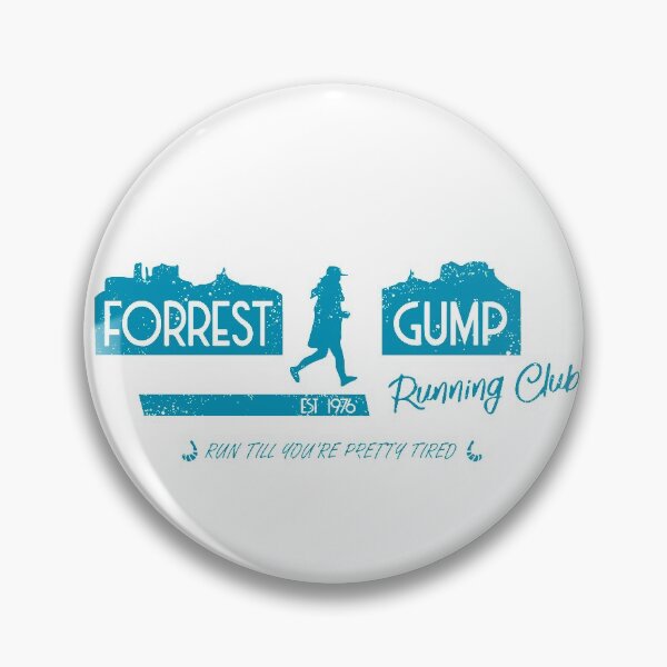 Item preview, Copy of Forrest Gump Running Club Tee Blue designed and sold by olivergraham.