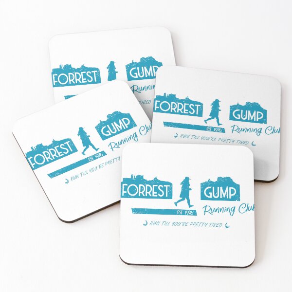 Item preview, Copy of Forrest Gump Running Club Tee Blue designed and sold by olivergraham.
