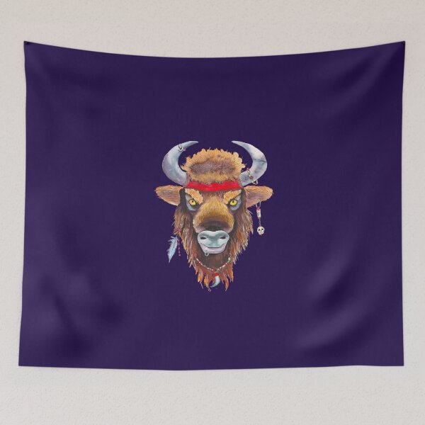 Item preview, bull shaman designed and sold by Innulia.