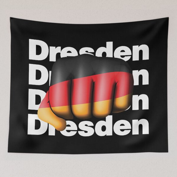 Item preview, Fuerte Dresden Alemania Fist Deutschland Bandera designed and sold by elhefe.