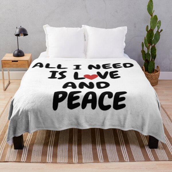 Item preview, All I Need Is Love And Peace designed and sold by Totaghyr.